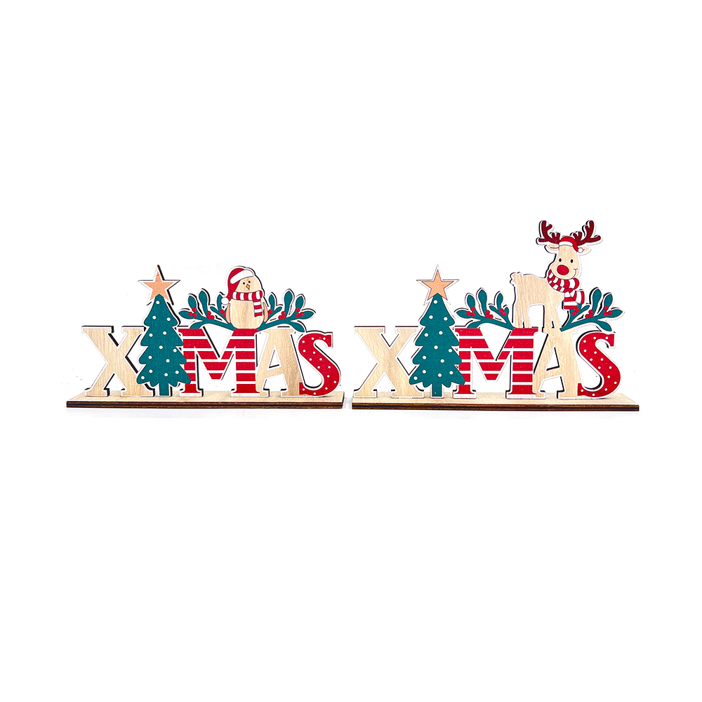 Creative Table Wooden Christmas Decor Sign